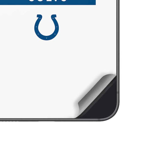 NFL Indianapolis Colts White Performance Series Galaxy A16 5G Skin