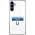 NFL Indianapolis Colts White Performance Series Galaxy A55 5G Clear Case