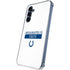 NFL Indianapolis Colts White Performance Series Galaxy A55 5G Clear Case