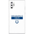 NFL Indianapolis Colts White Performance Series Galaxy Note 10 Plus Skin