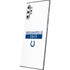NFL Indianapolis Colts White Performance Series Galaxy Note 10 Plus Skin