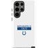 NFL Indianapolis Colts White Performance Series Galaxy S23 Ultra Pro Case