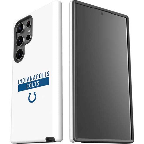 NFL Indianapolis Colts White Performance Series Galaxy S23 Ultra Pro Case