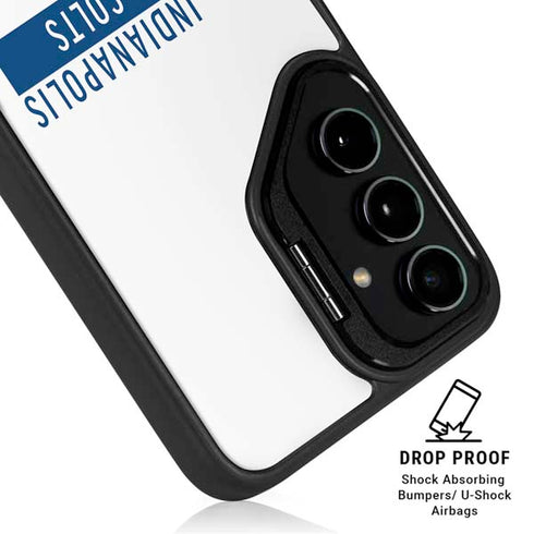 NFL Indianapolis Colts White Performance Series Galaxy S25 Plus Kickstand Case