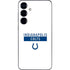 NFL Indianapolis Colts White Performance Series Galaxy S24 Skin
