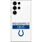 NFL Indianapolis Colts White Performance Series Galaxy S24 Ultra Skin