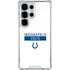 NFL Indianapolis Colts White Performance Series Galaxy S25 Ultra Clear Case