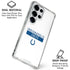 NFL Indianapolis Colts White Performance Series Galaxy S25 Ultra Clear Case