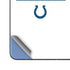 NFL Indianapolis Colts White Performance Series Galaxy Z Fold5 5G Skin