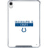 NFL Indianapolis Colts White Performance Series iPad 11th Gen (2025) Clear Case