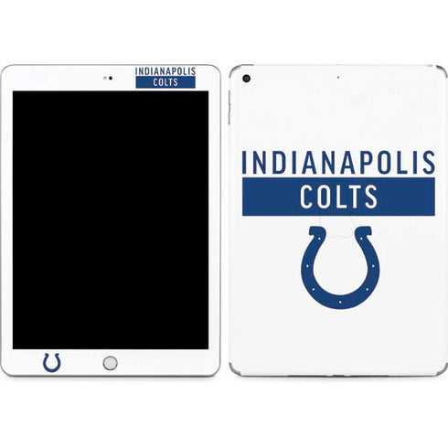 NFL Indianapolis Colts White Performance Series Apple iPad Skin