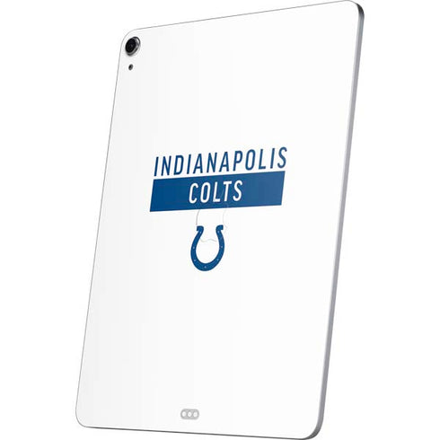 NFL Indianapolis Colts White Performance Series Apple iPad Air Skin