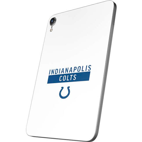 NFL Indianapolis Colts White Performance Series Apple iPad Mini Skin