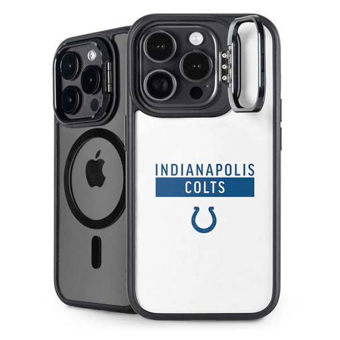 NFL Indianapolis Colts White Performance Series iPhone 14 Pro Max Kickstand Case