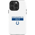NFL Indianapolis Colts White Performance Series iPhone 15 Pro Impact Case
