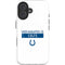 NFL Indianapolis Colts White Performance Series iPhone 16 Plus Magsafe Impact Case