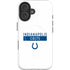 NFL Indianapolis Colts White Performance Series iPhone 16 Plus Magsafe Impact Case