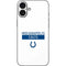 NFL Indianapolis Colts White Performance Series iPhone 16 Plus Skin