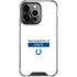 NFL Indianapolis Colts White Performance Series iPhone 16 Pro Clear Case
