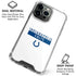 NFL Indianapolis Colts White Performance Series iPhone 16 Pro Clear Case