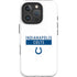 NFL Indianapolis Colts White Performance Series iPhone 16 Pro Magsafe Impact Case