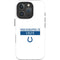 NFL Indianapolis Colts White Performance Series iPhone 16 Pro Max Impact Case