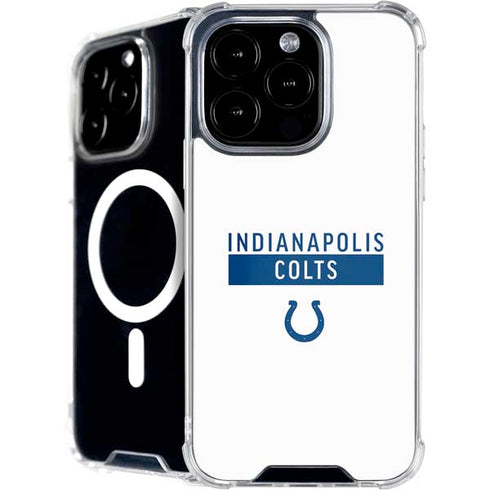 NFL Indianapolis Colts White Performance Series iPhone 16 Pro Max MagSafe Case