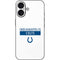 NFL Indianapolis Colts White Performance Series iPhone 16 Skin
