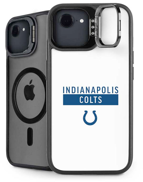 NFL Indianapolis Colts White Performance Series iPhone 16e Kickstand Case