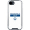 NFL Indianapolis Colts White Performance Series iPhone 16e Clear Case