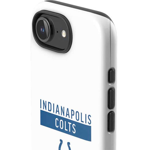 NFL Indianapolis Colts White Performance Series iPhone 16e Impact Case