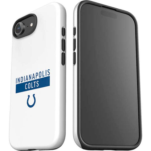 NFL Indianapolis Colts White Performance Series iPhone 16e Impact Case