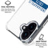 NFL Indianapolis Colts White Performance Series iPhone 17 Clear Case
