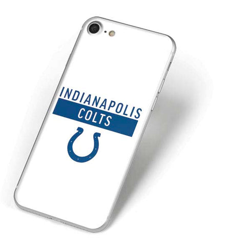 NFL Indianapolis Colts White Performance Series iPhone 8 Skin