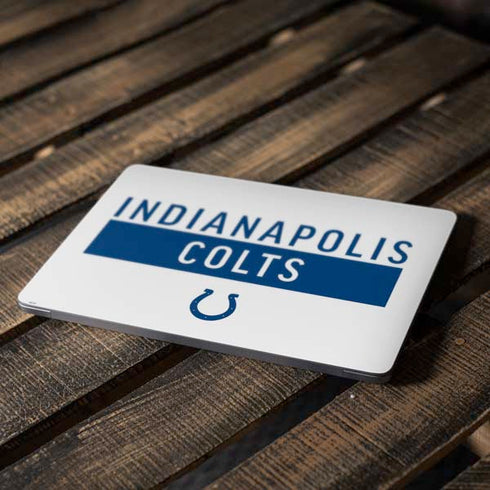 NFL Indianapolis Colts White Performance Series Apple MacBook Air Skin