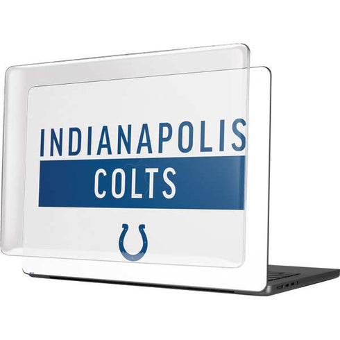 NFL Indianapolis Colts White Performance Series MacBook Pro 14in (2021-24) Case plus Skin