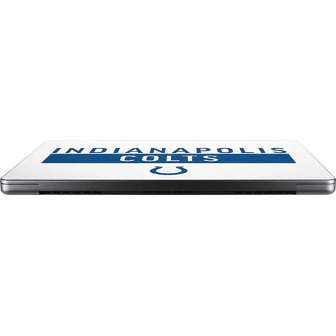 NFL Indianapolis Colts White Performance Series Apple MacBook Pro 14-inch Skin