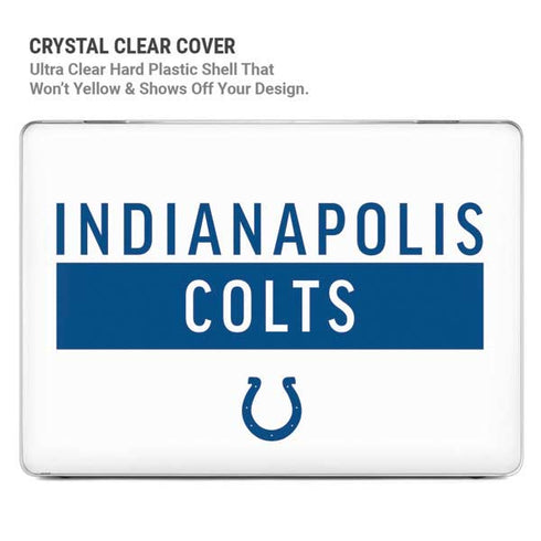 NFL Indianapolis Colts White Performance Series MacBook Cases