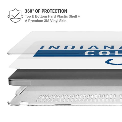 NFL Indianapolis Colts White Performance Series MacBook Cases