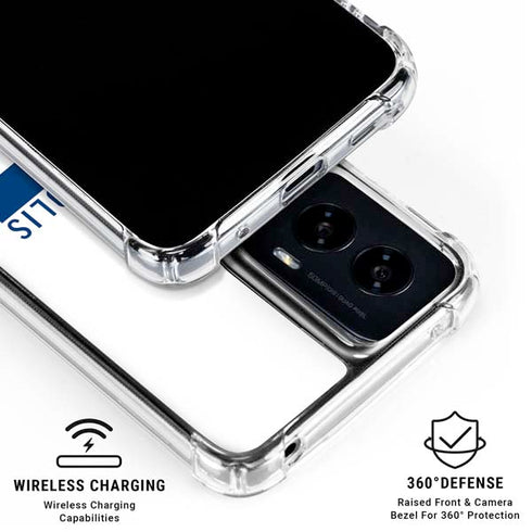 NFL Indianapolis Colts White Performance Series Moto G Power 5G (2024) Clear Case