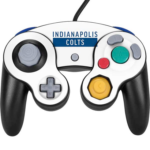 NFL Indianapolis Colts White Performance Series Nintendo Skins