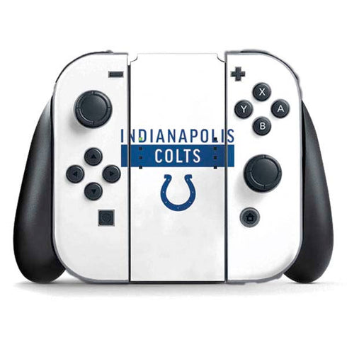NFL Indianapolis Colts White Performance Series Nintendo Skins