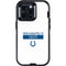 NFL Indianapolis Colts White Performance Series Otterbox Defender iPhone Skin