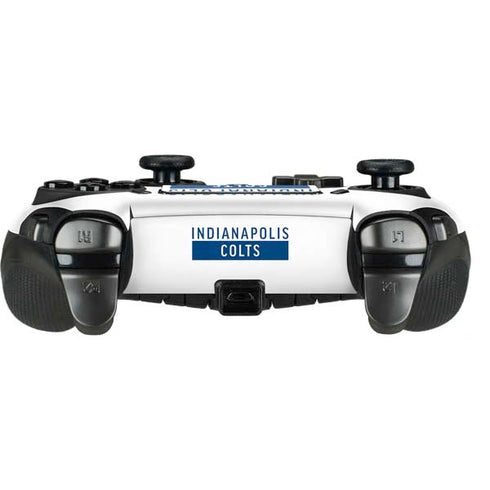 NFL Indianapolis Colts White Performance Series PlayStation Scuf Vantage 2 Controller Skin