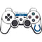 NFL Indianapolis Colts White Performance Series PS3 Dual Shock wireless controller Skin
