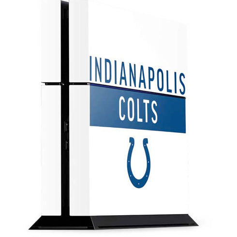 NFL Indianapolis Colts White Performance Series PlayStation PS4 Skins
