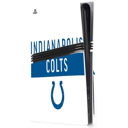 NFL Indianapolis Colts White Performance Series PlayStation PS5 Skins