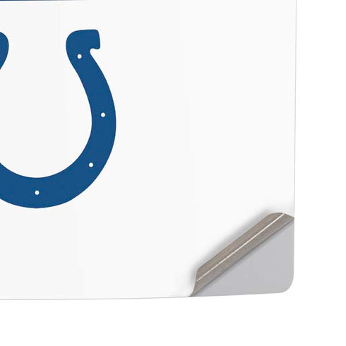 NFL Indianapolis Colts White Performance Series PS5 Pro Disk Console Skin