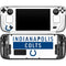 NFL Indianapolis Colts White Performance Series Steam Deck Handheld Gaming Computer OLED Skin