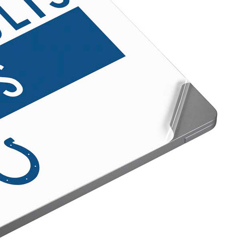 NFL Indianapolis Colts White Performance Series Laptop Skins